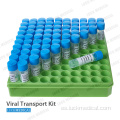 Kit de transporte viral pequeño UTM 1 ml Medium CE